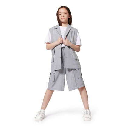 DKNY - Сака - Sleeveless Striped Jacket - Love|Labels