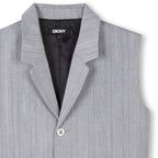 DKNY - Сака - Sleeveless Striped Jacket - Love|Labels