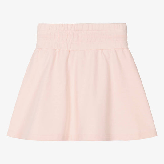 Girls Pink Cotton Skirt