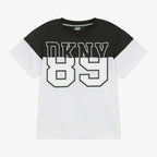 DKNY - Тениски - White & Black Mesh T-Shirt - Love|Labels