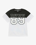 White & Black Mesh T-Shirt