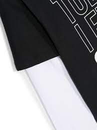 Black&White Long Sleeve T-Shirt