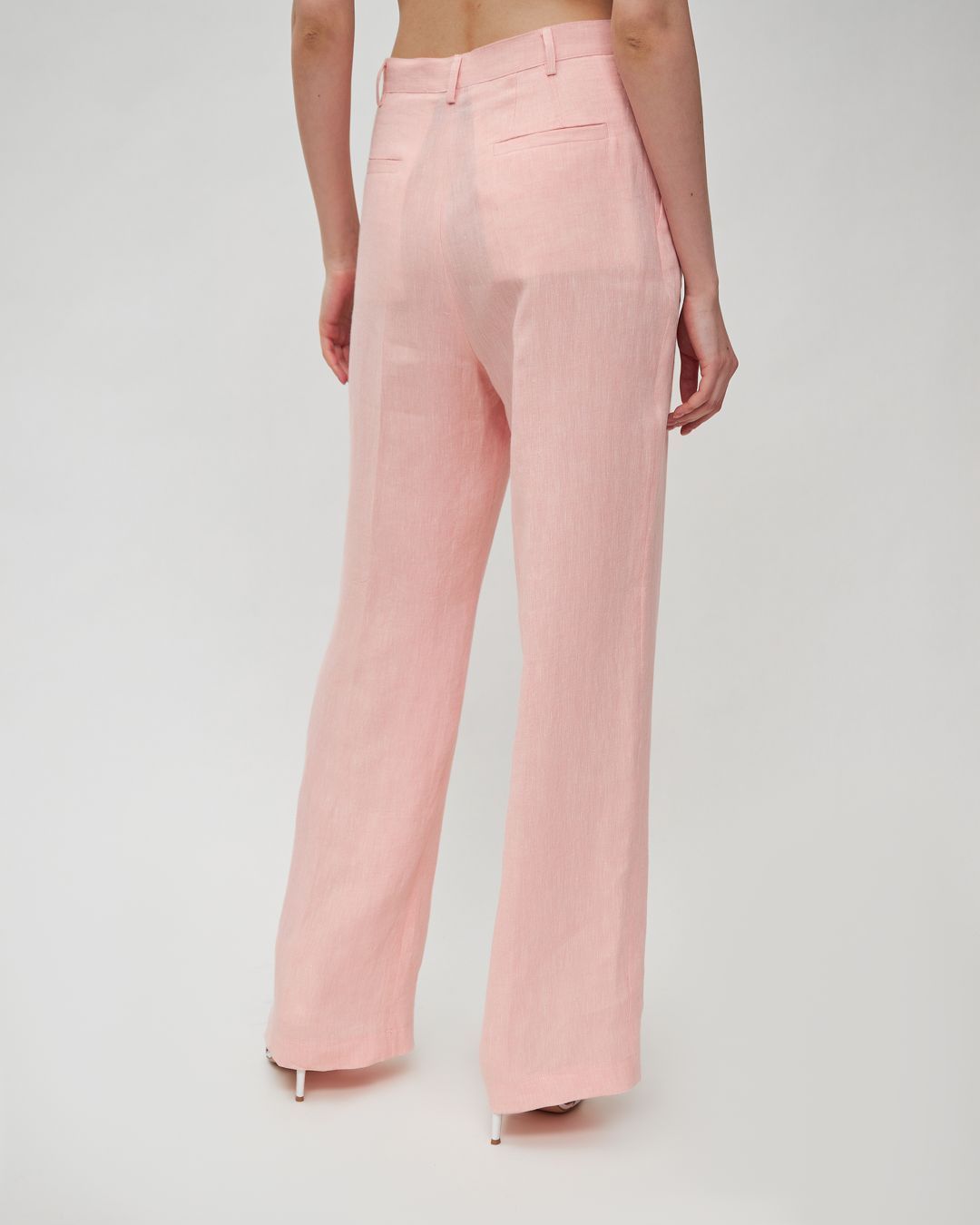 Pink Linen Pants