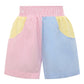 Multicolor Bandana Patch Shorts