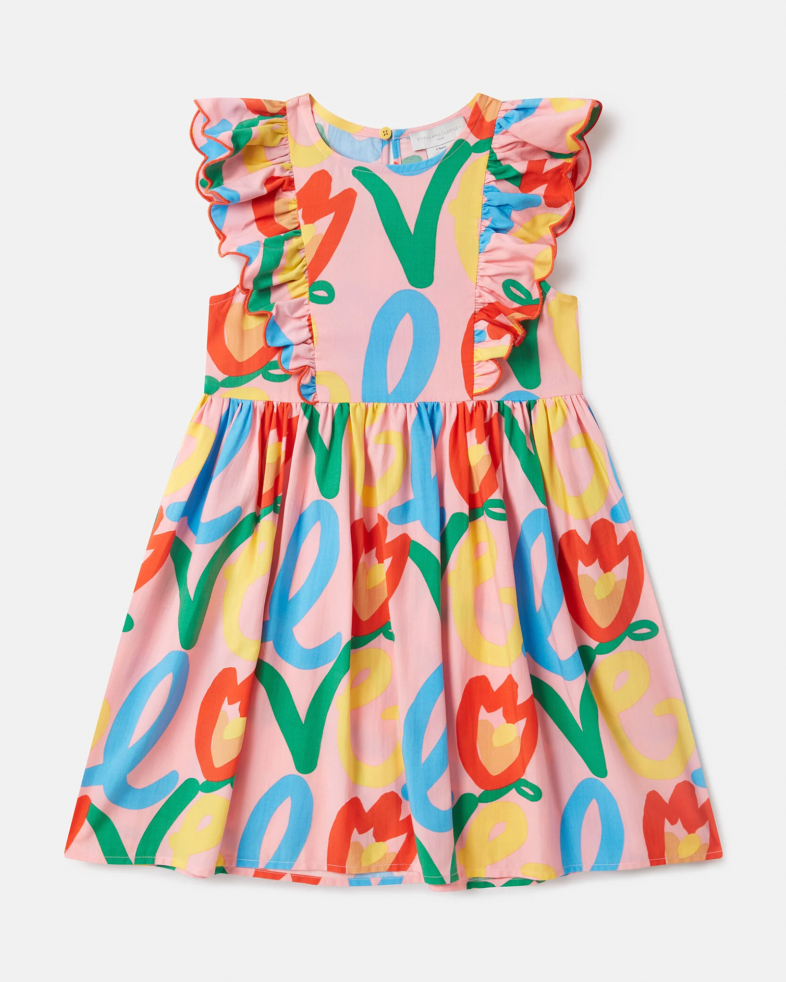 Graphic Love Print Dress
