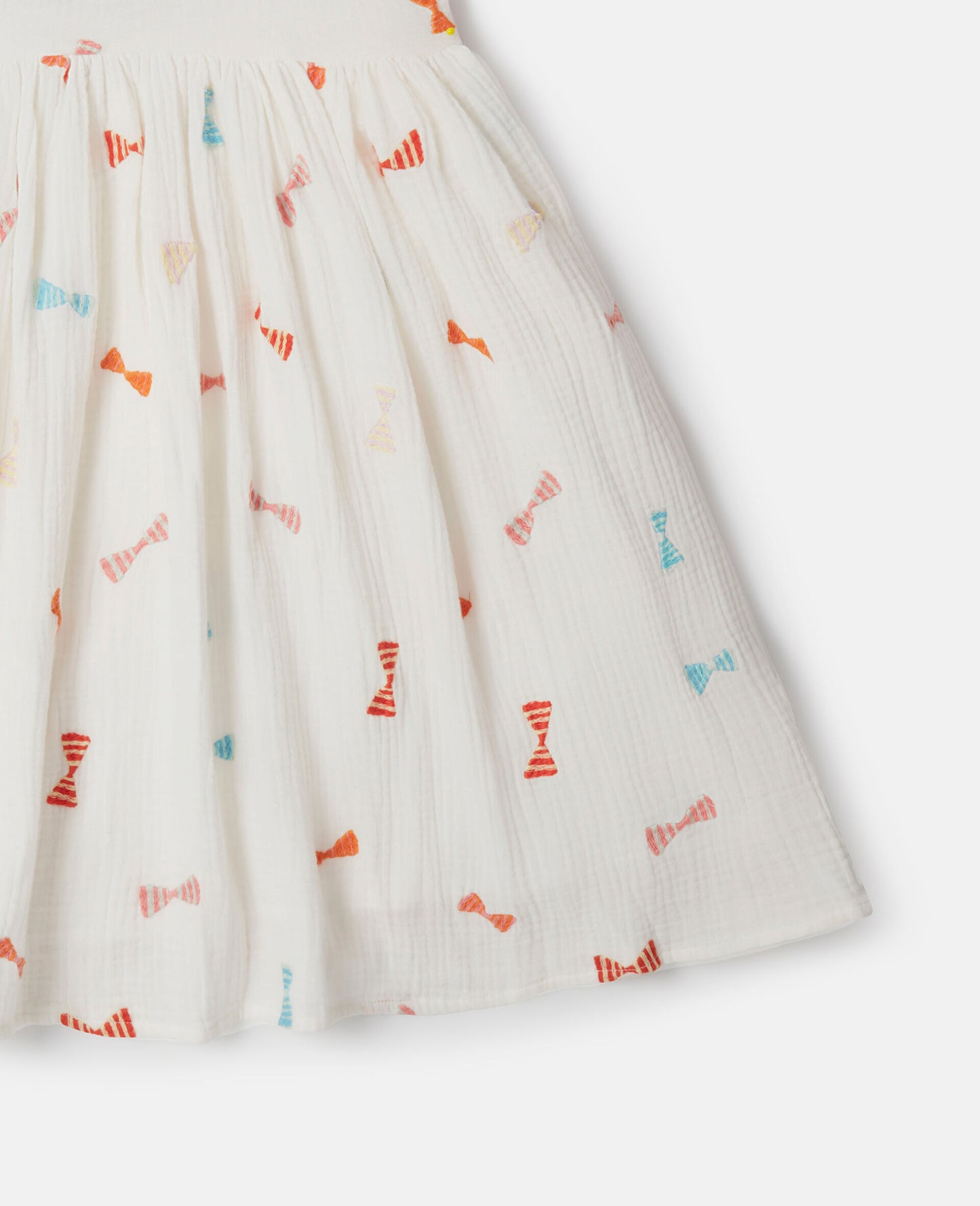 Striped Bow Print Cami Dress