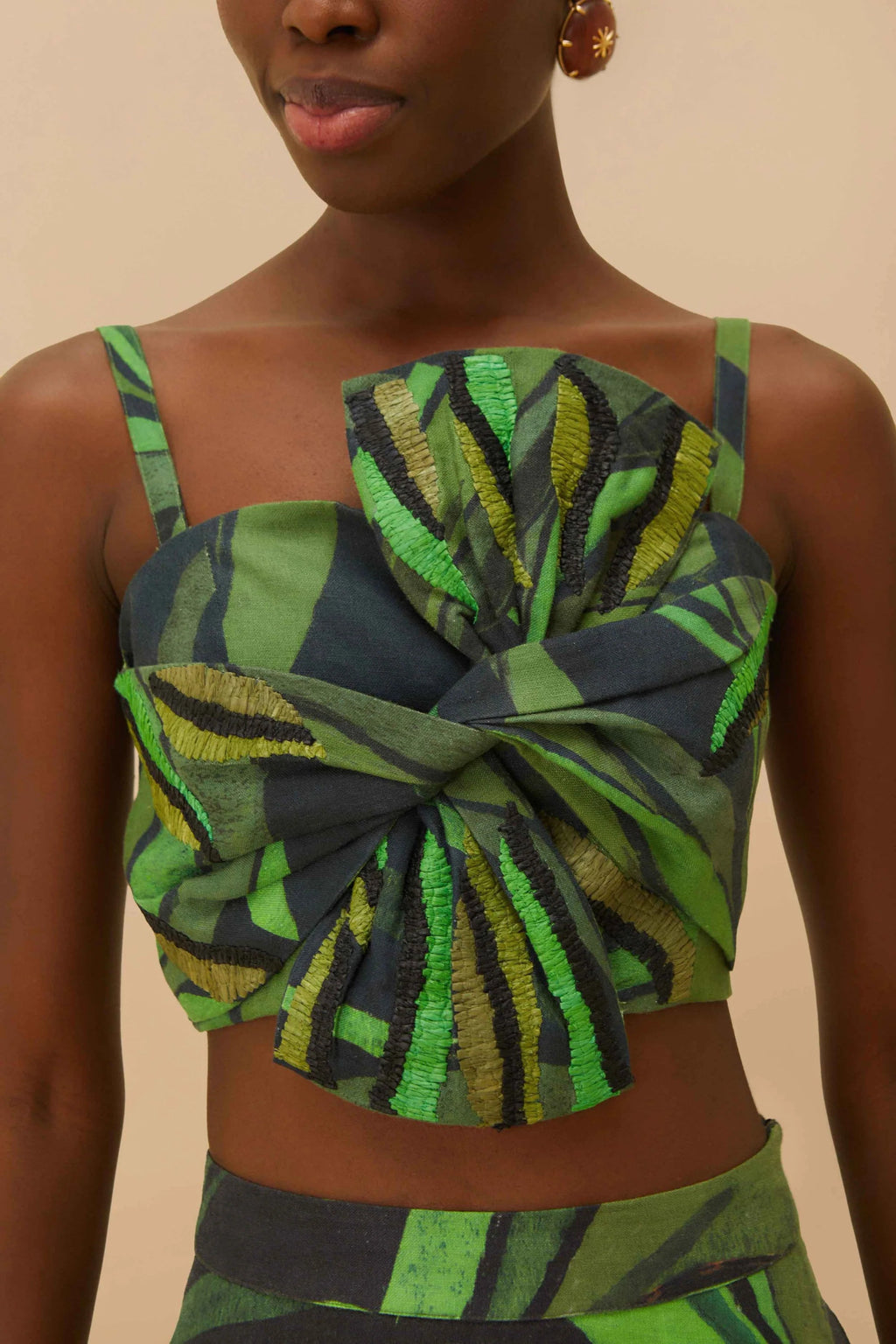 Farm Rio - Потници - Coconut Crop Top - Love|Labels