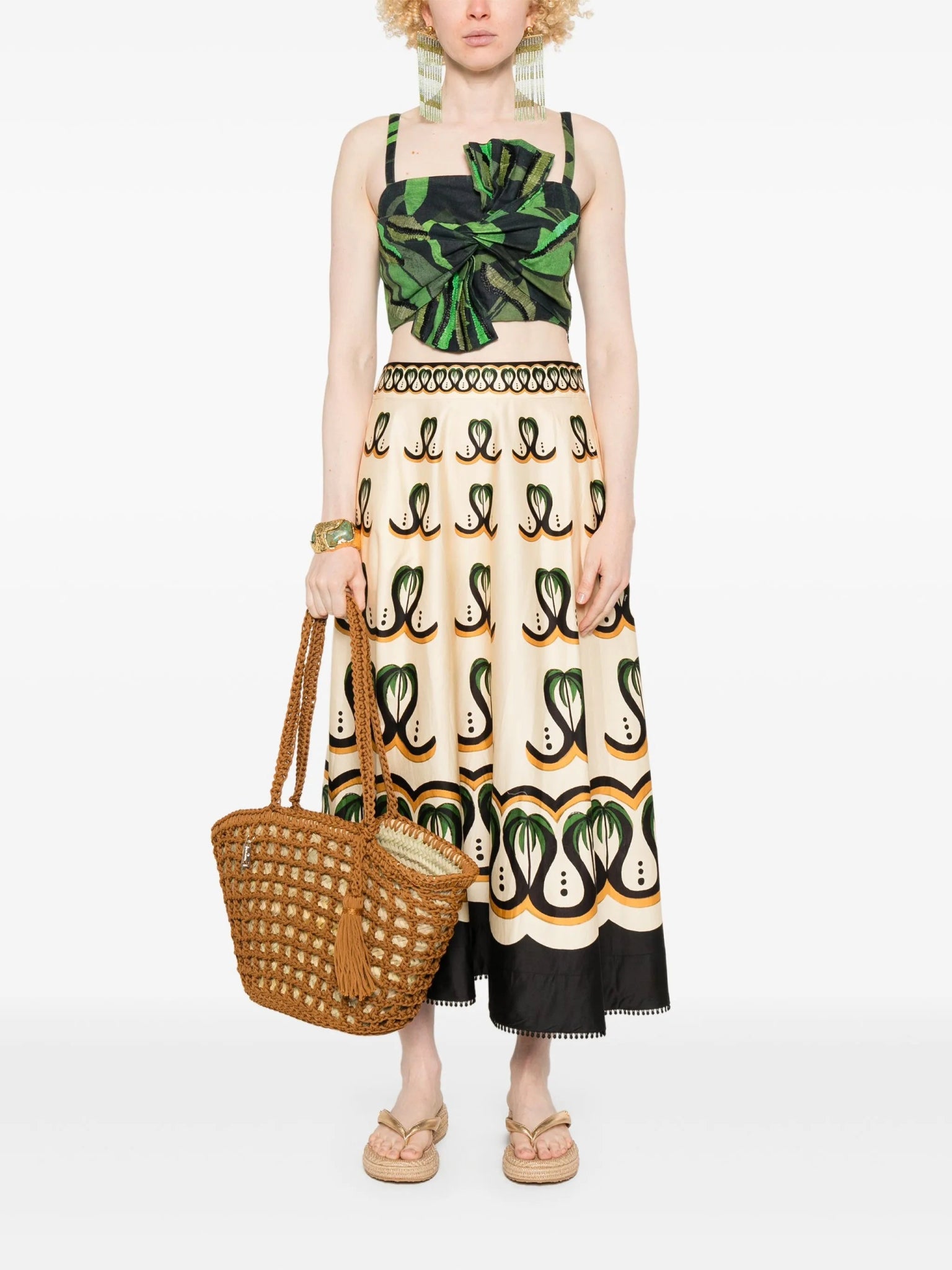 Farm Rio - Потници - Coconut Crop Top - Love|Labels