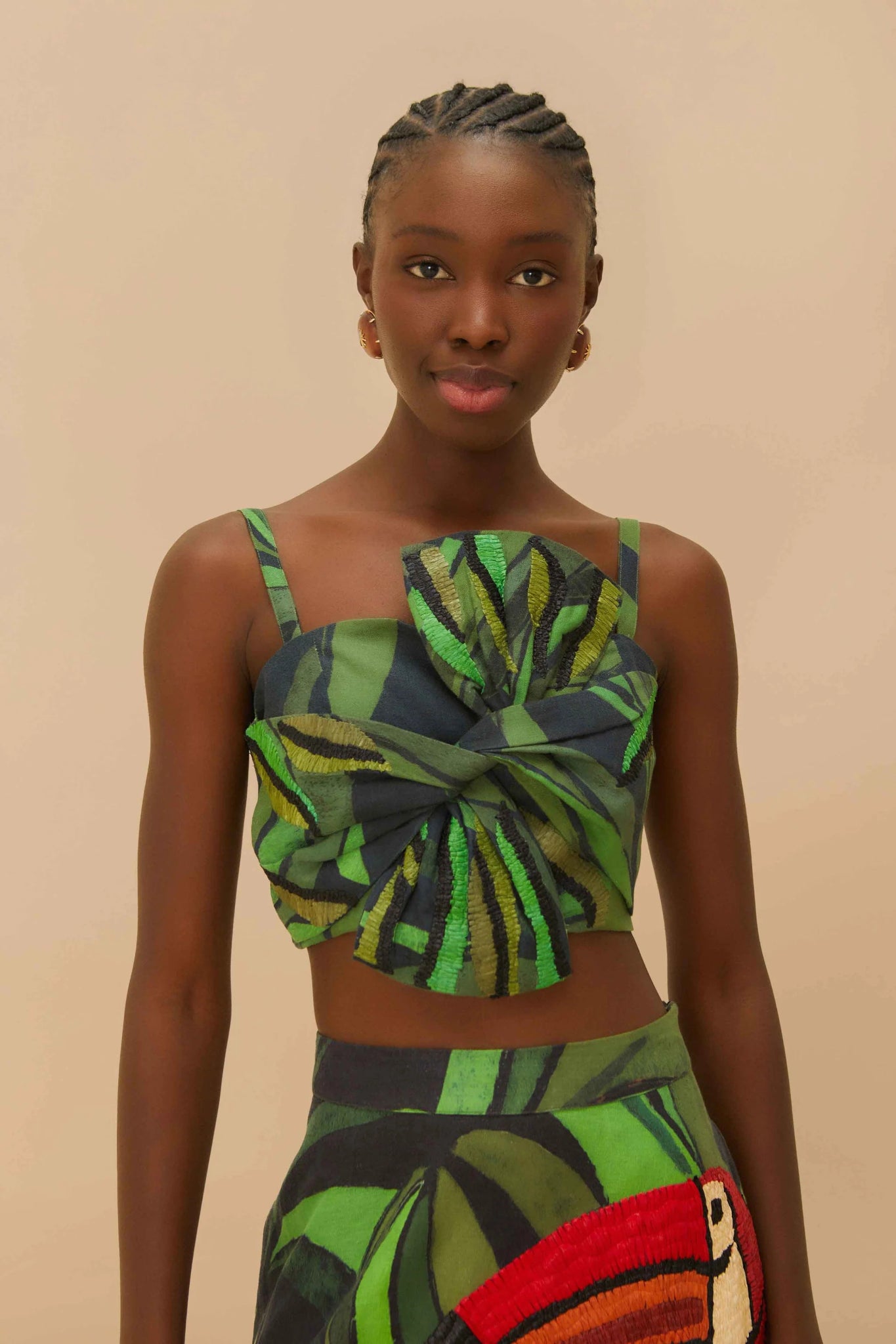 Farm Rio - Потници - Coconut Crop Top - Love|Labels