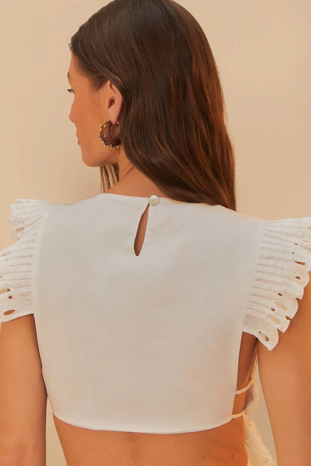 Farm Rio - Блузи - Off - White Butterfly Blouse - Love|Labels