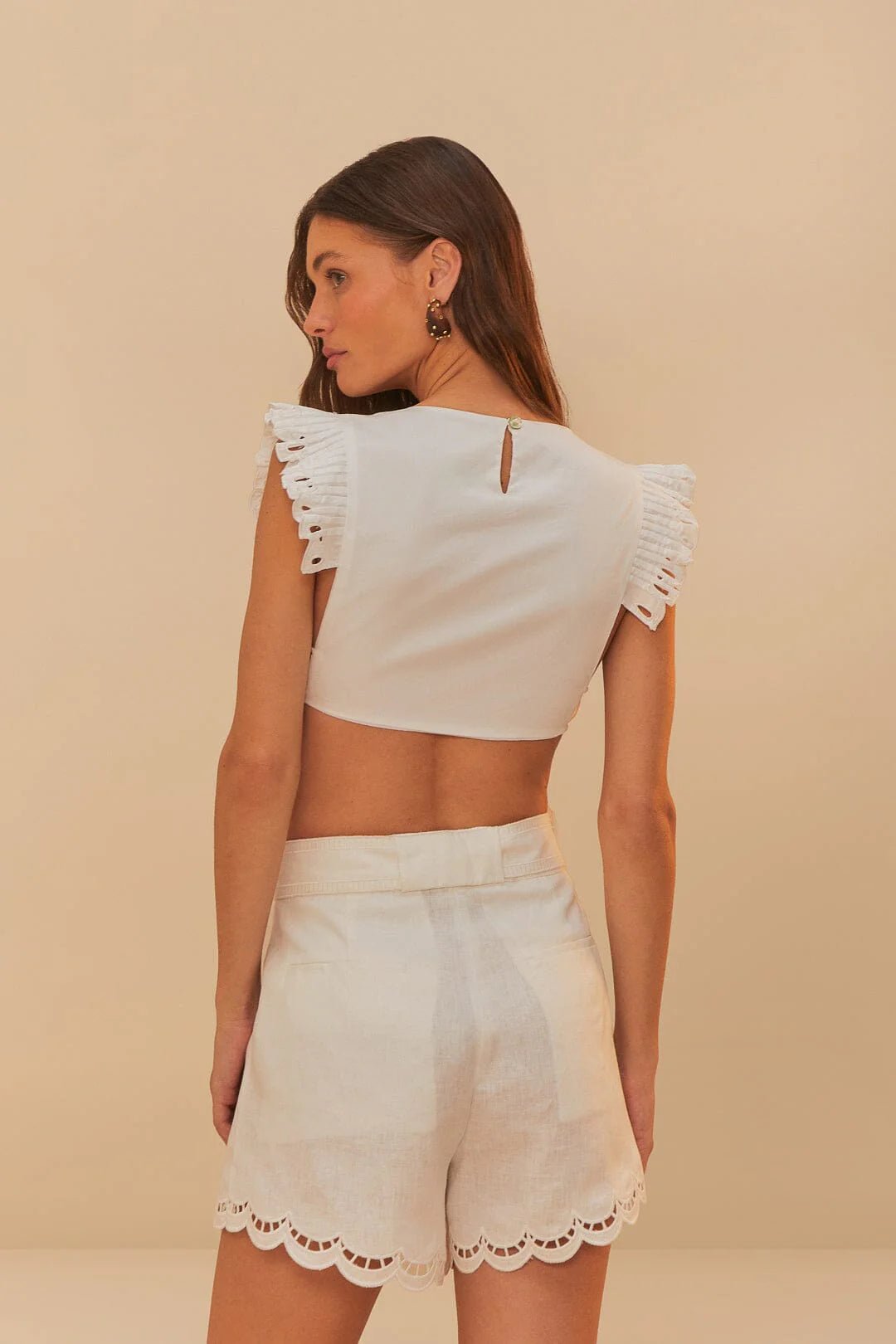Farm Rio - Блузи - Off - White Butterfly Blouse - Love|Labels