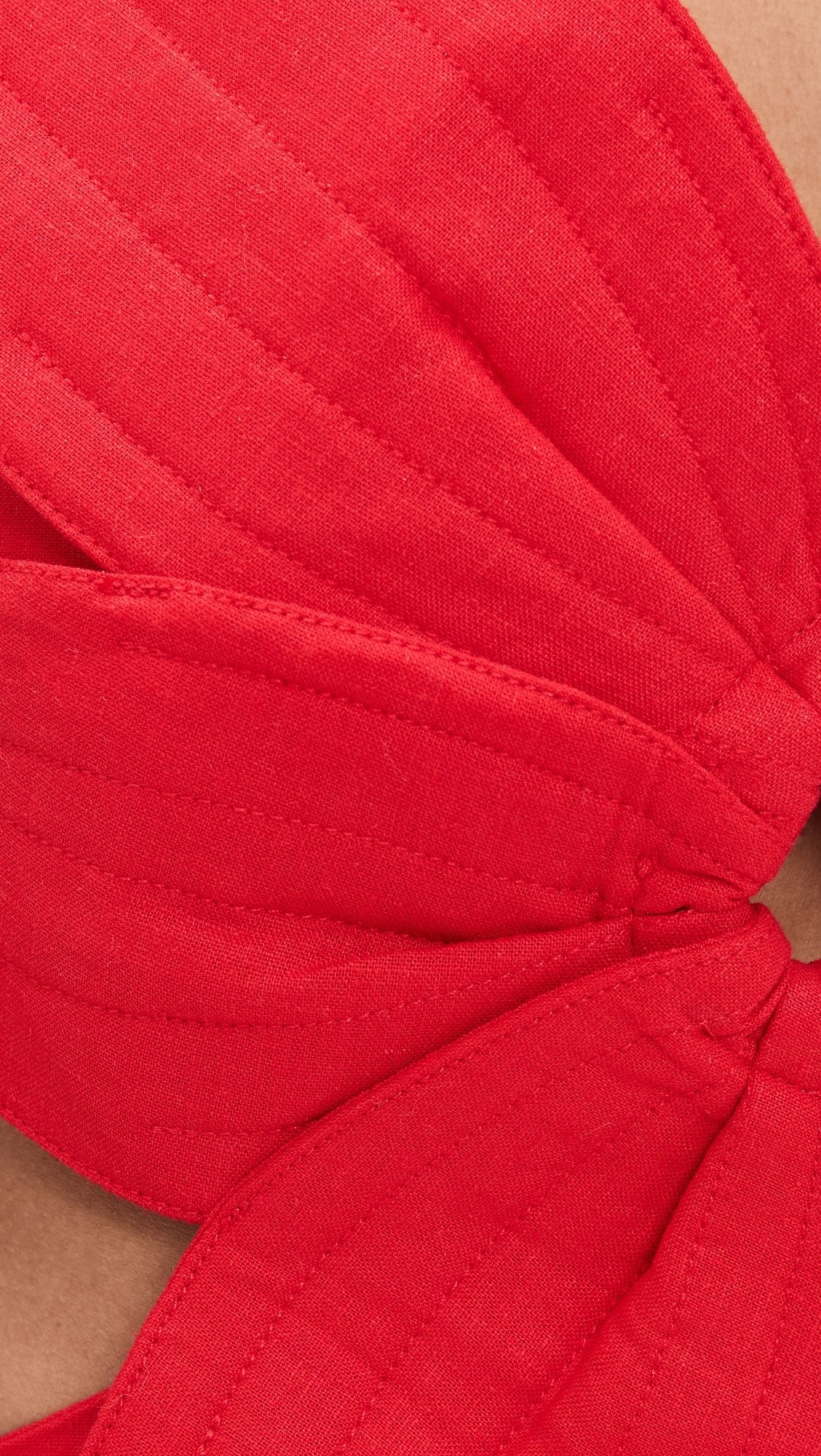 Red Flower Mini Dress