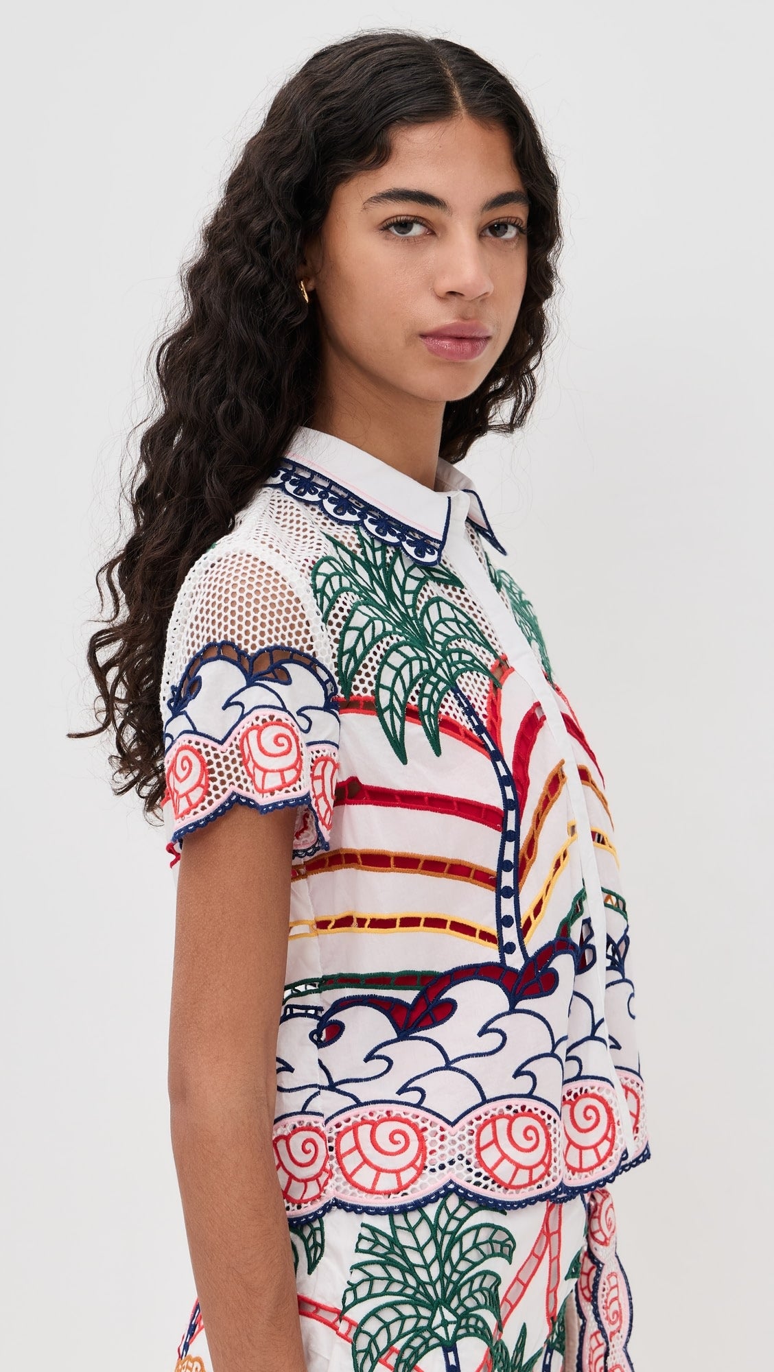 Tropical Graphic Richilieu Shirt