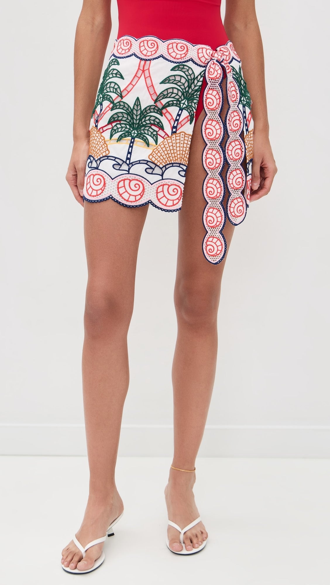 Tropical Graphic Richilieu Skirt