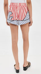 Navy Stripes Off-White Set