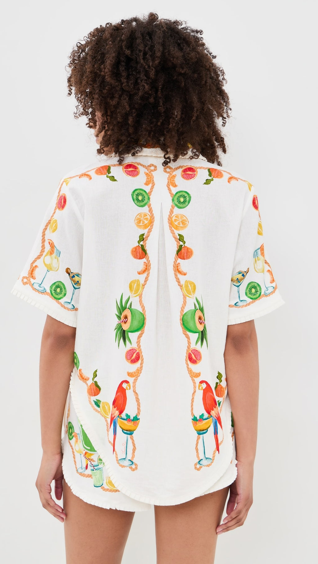 Off-White Biricutico Scarf Embroidered Set