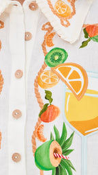 Off-White Biricutico Scarf Embroidered Set