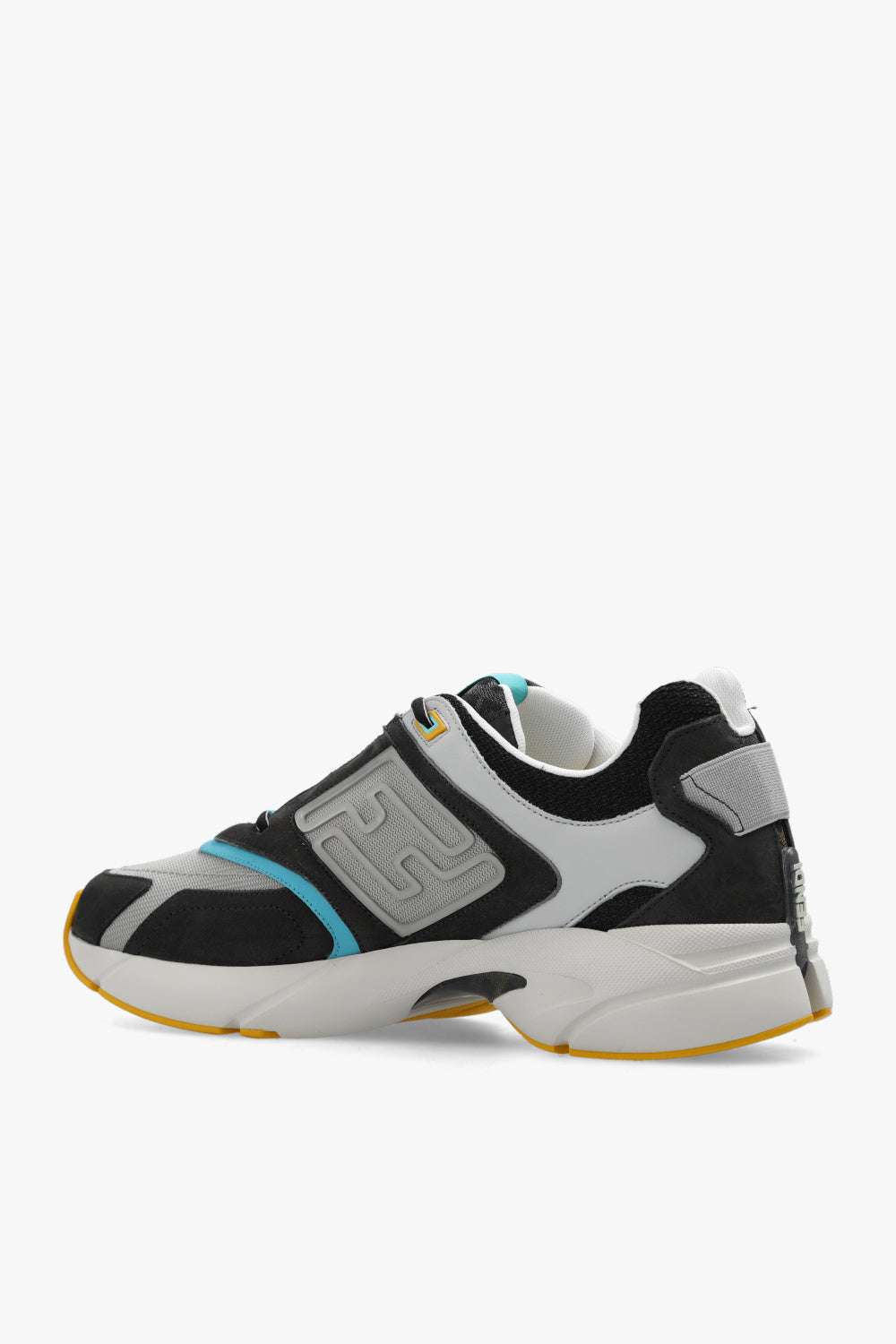 FENDI - Обувки - FF Faster Grey Sneakers - Love|Labels