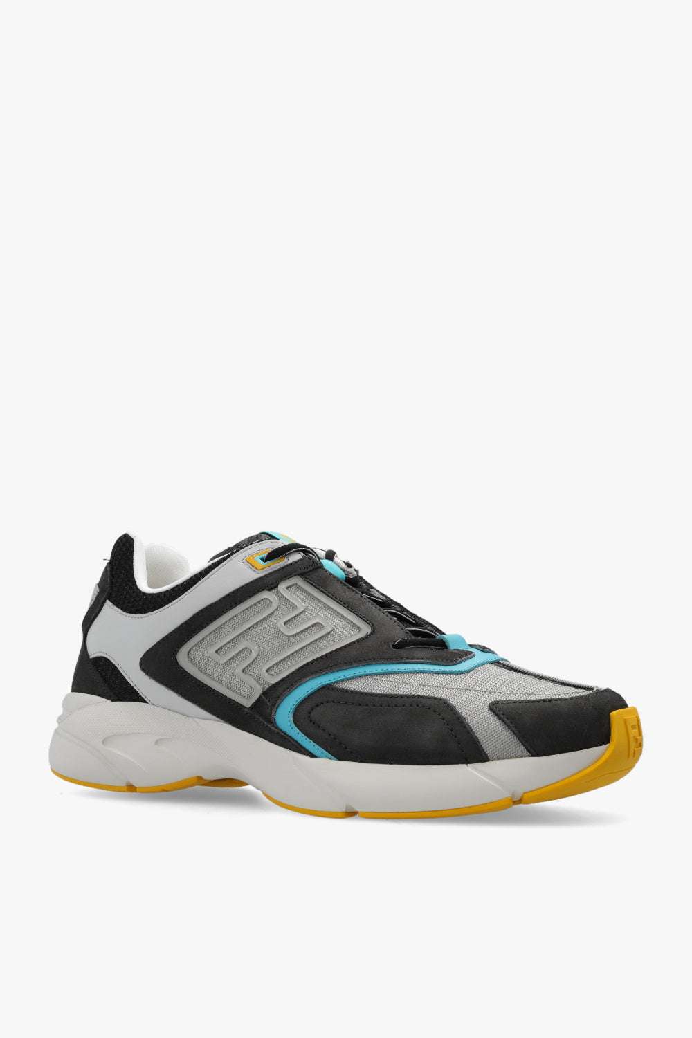 FENDI - Обувки - FF Faster Grey Sneakers - Love|Labels
