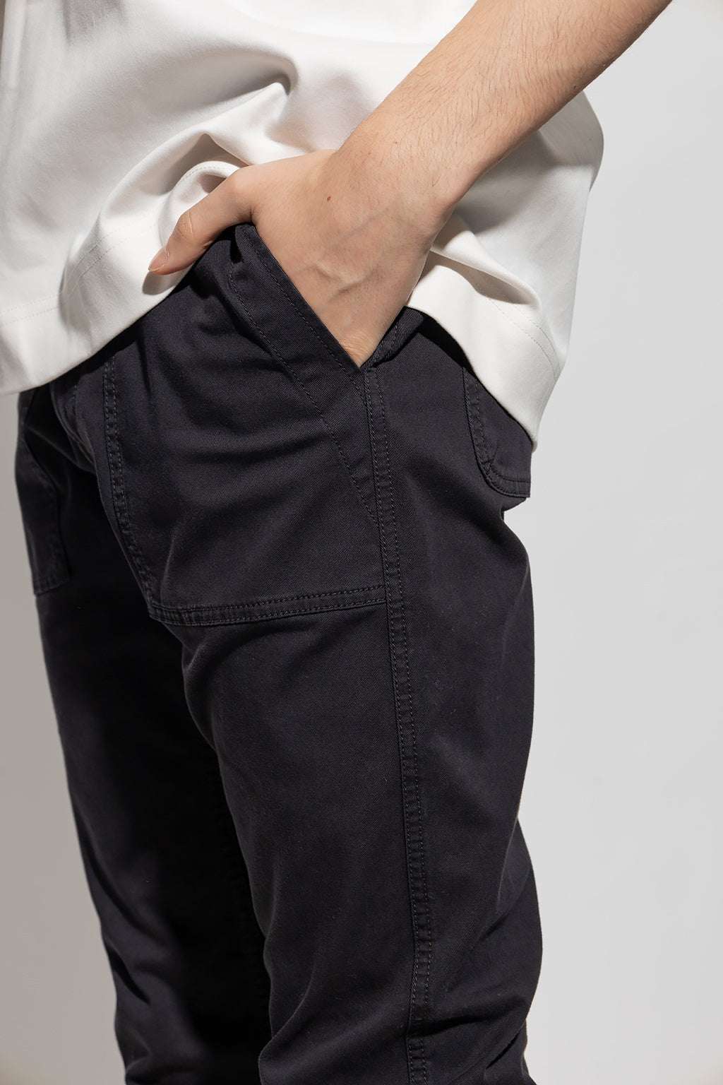 FENDI - Панталони - FF Logo Navy Pants - Love|Labels