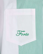 FORTE DEI MARMI COUTURE - Ризи - Bandana Patch Green Shirt - Love|Labels