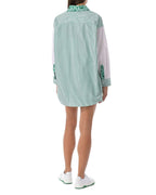 FORTE DEI MARMI COUTURE - Ризи - Bandana Patch Green Shirt - Love|Labels