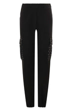 FORTE DEI MARMI COUTURE - Панталони - Black Cargo Strass Pants - Love|Labels