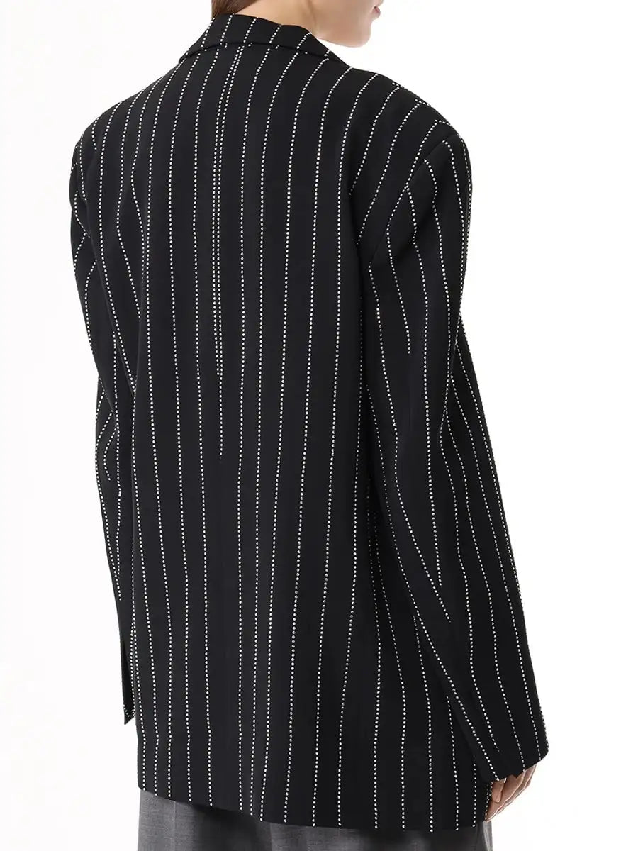 FORTE DEI MARMI COUTURE - Сака - Black Crystal Blazer - Love|Labels