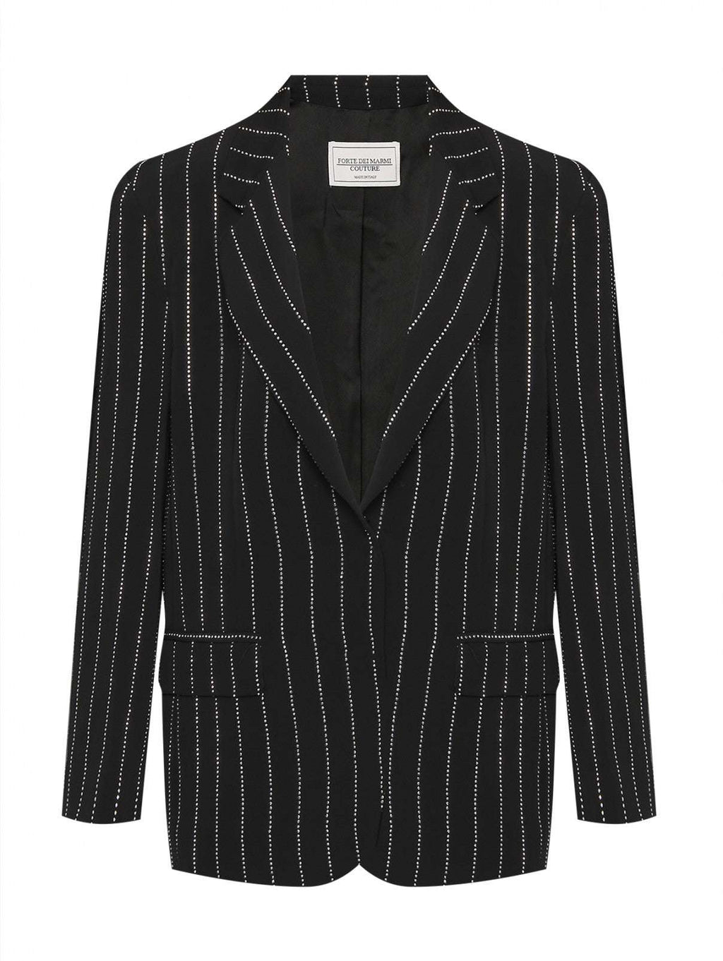 FORTE DEI MARMI COUTURE - Сака - Black Crystal Blazer - Love|Labels