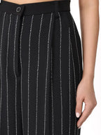 FORTE DEI MARMI COUTURE - Панталони - Black Crystals Trousers - Love|Labels