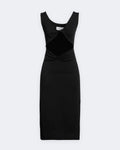 FORTE DEI MARMI COUTURE - Рокли - Black Two Face Dress - Love|Labels