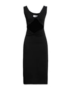 FORTE DEI MARMI COUTURE - Рокли - Black Two Face Dress - Love|Labels