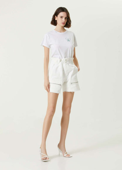 FORTE DEI MARMI COUTURE - Шорти - Cargo White Shorts - Love|Labels