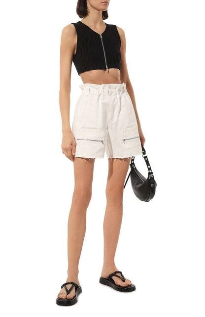 FORTE DEI MARMI COUTURE - Шорти - Cargo White Shorts - Love|Labels