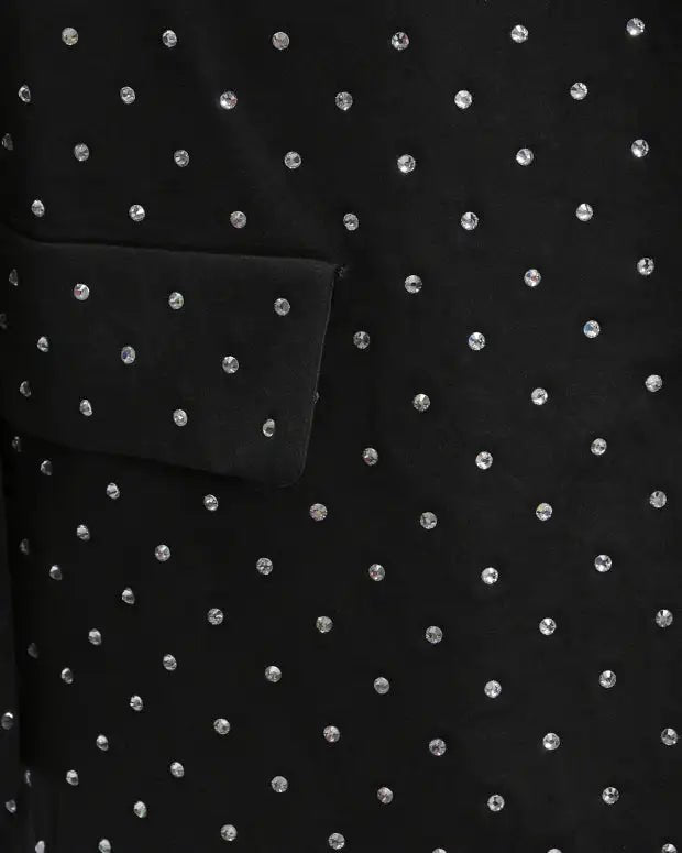 FORTE DEI MARMI COUTURE - Сака - Crystals Black Blazer - Love|Labels