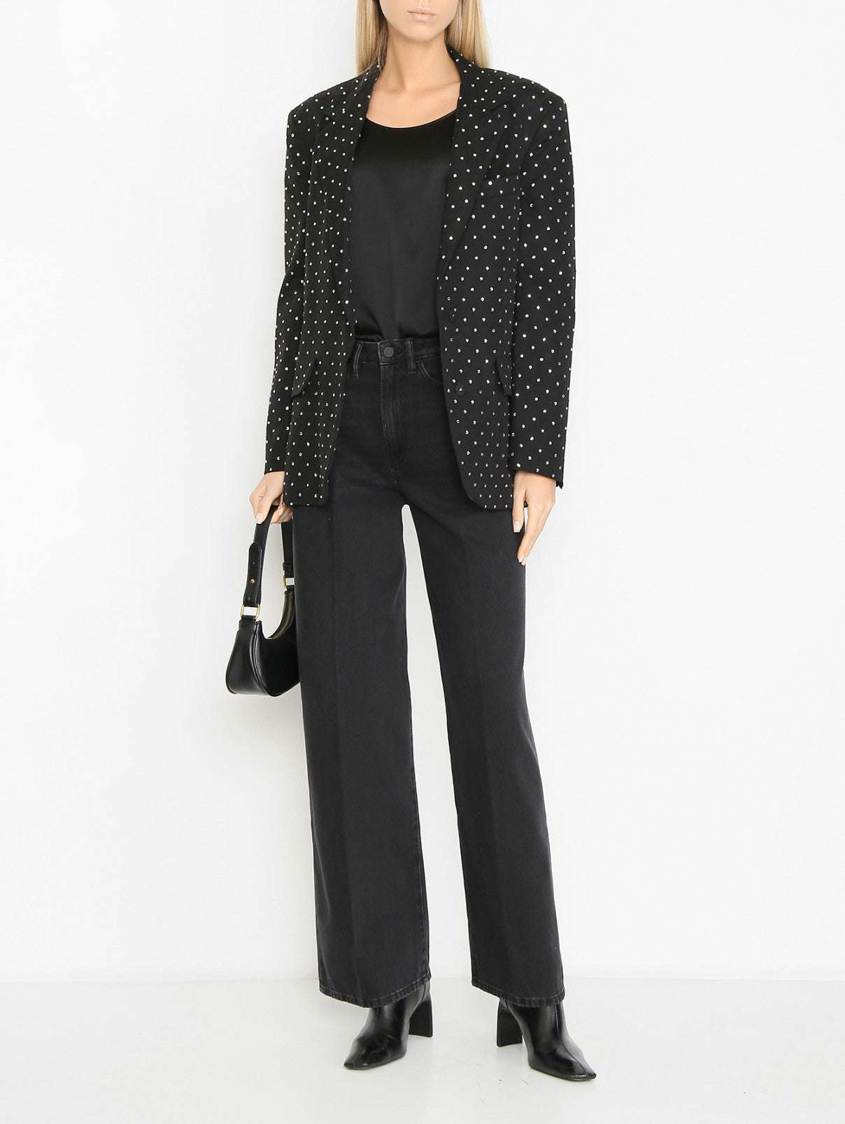FORTE DEI MARMI COUTURE - Сака - Crystals Black Blazer - Love|Labels
