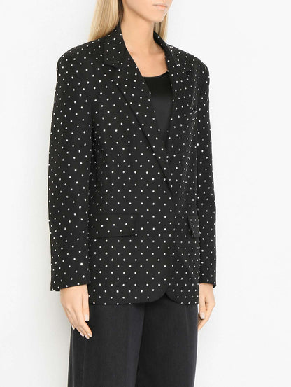 FORTE DEI MARMI COUTURE - Сака - Crystals Black Blazer - Love|Labels