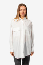 FORTE DEI MARMI COUTURE - Ризи - Crystals White Shirt - Love|Labels