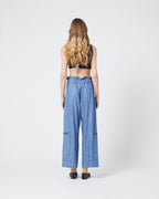 FORTE DEI MARMI COUTURE - Панталони - Denim Cargo Pants - Love|Labels