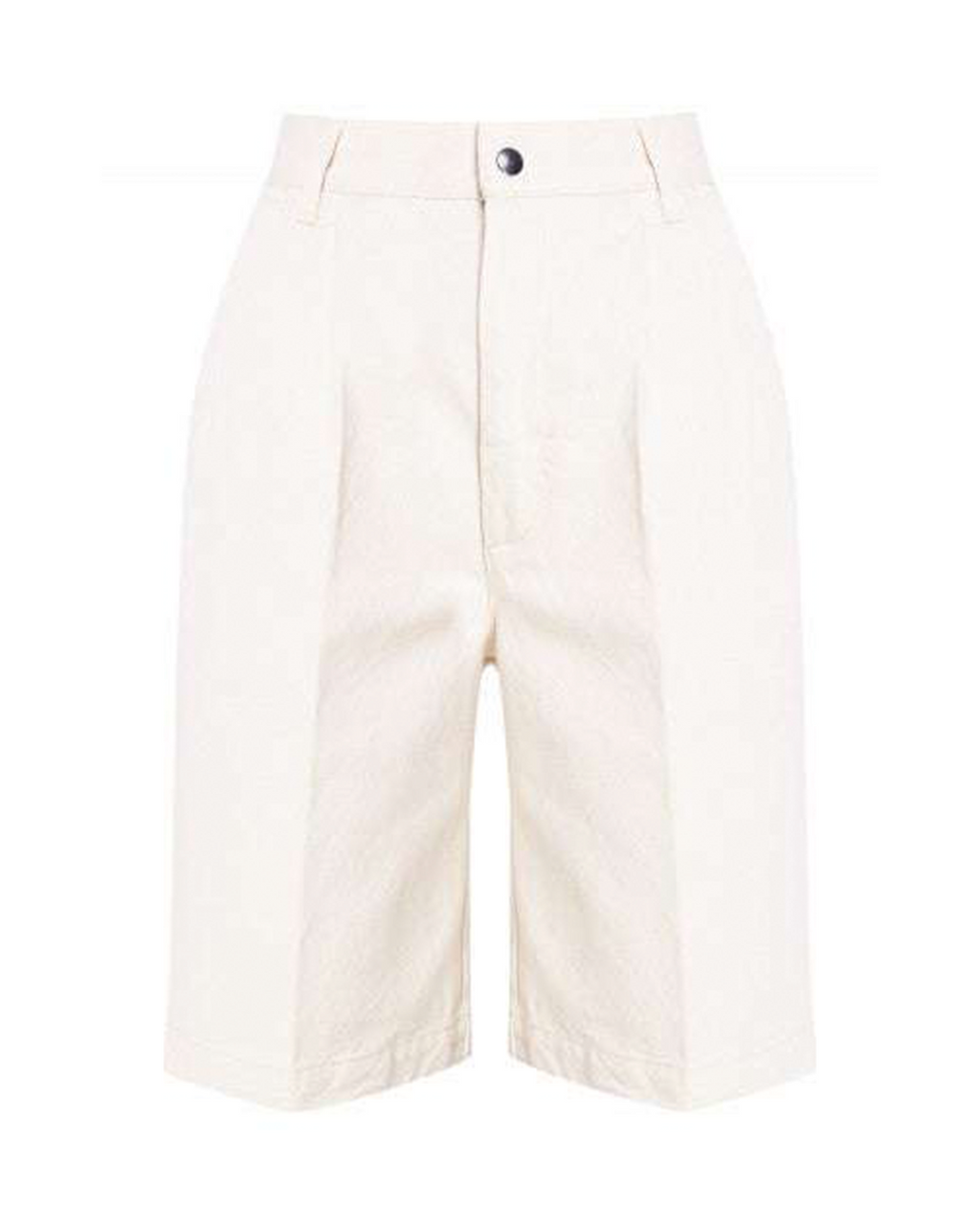 Ecru Bermuda Shorts