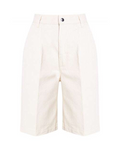 Ecru Bermuda Shorts