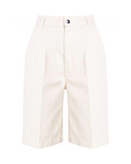 Ecru Bermuda Shorts