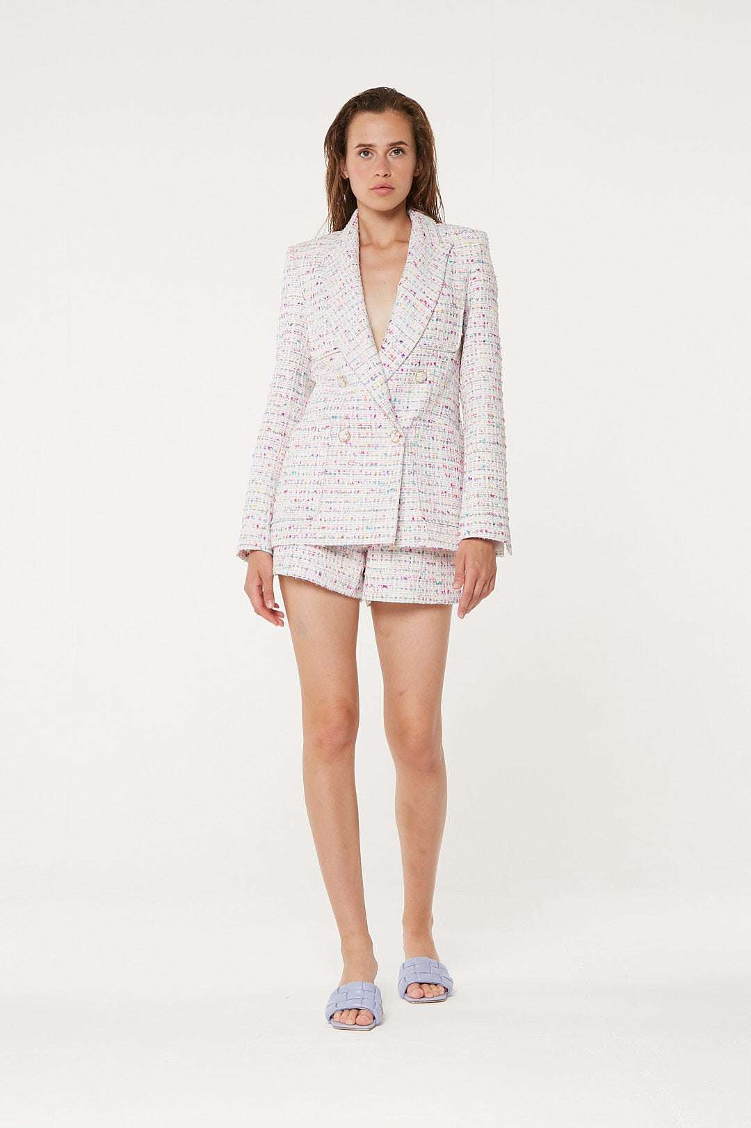 FORTE DEI MARMI COUTURE - Сака - Multicolor Bouclé Jacket - Love|Labels