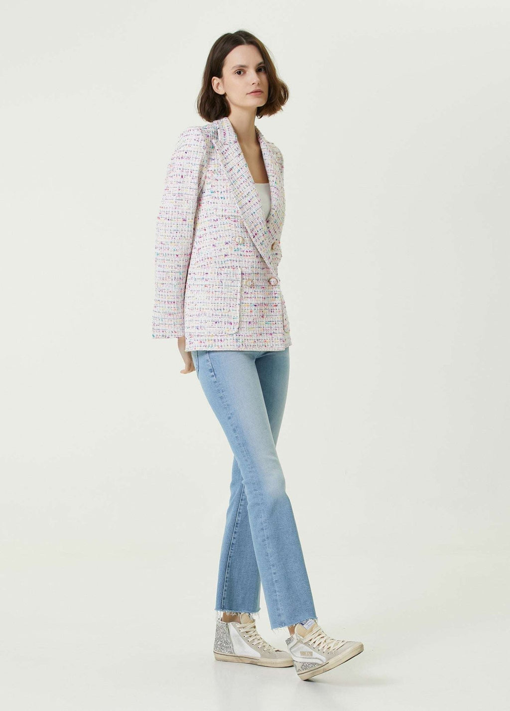 FORTE DEI MARMI COUTURE - Сака - Multicolor Bouclé Jacket - Love|Labels