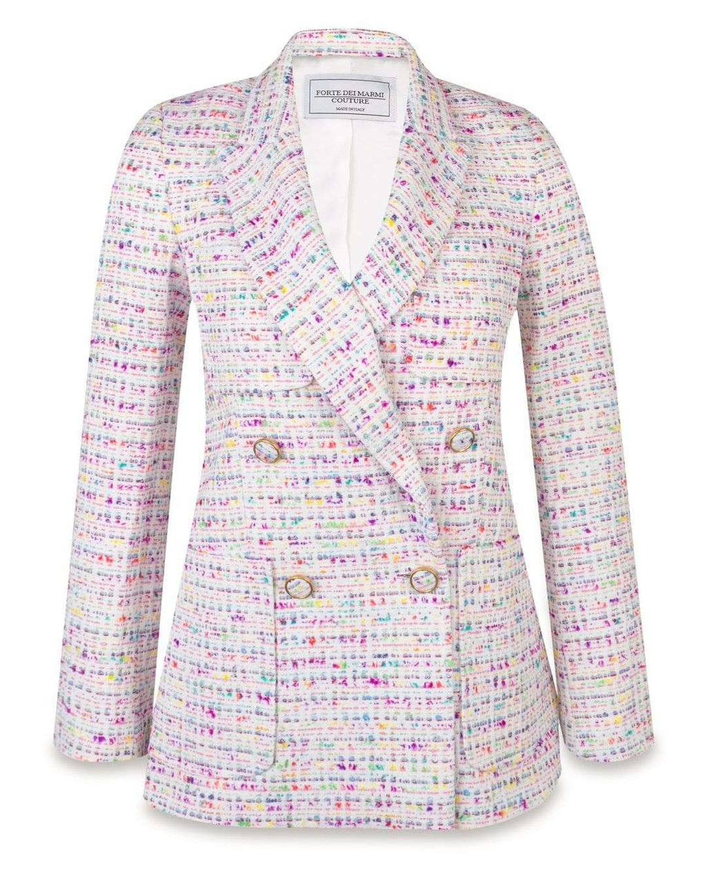 FORTE DEI MARMI COUTURE - Сака - Multicolor Bouclé Jacket - Love|Labels