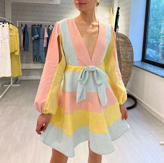 FORTE DEI MARMI COUTURE - Рокли - Multicolor Lino Dress - Love|Labels