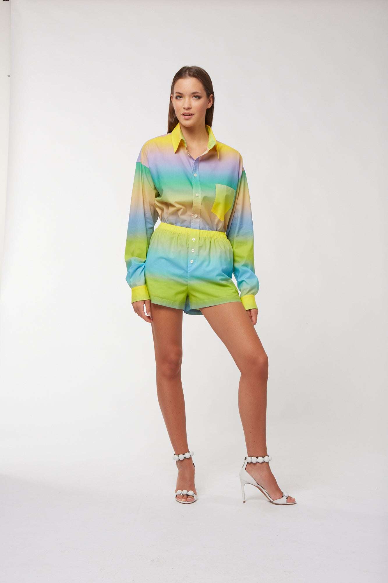 FORTE DEI MARMI COUTURE - Шорти - Multicolor Tone Shorts - Love|Labels