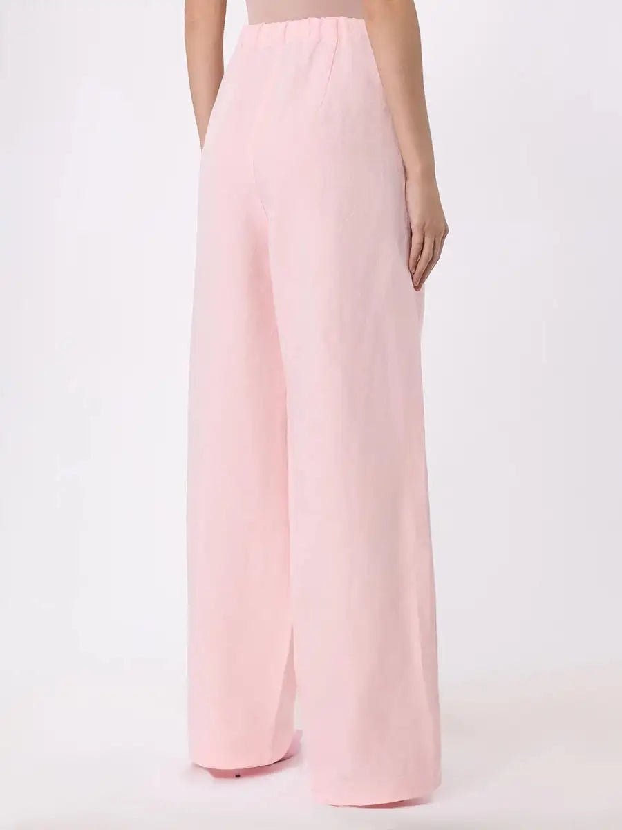 FORTE DEI MARMI COUTURE - Панталони - Pink Linen Pants - Love|Labels