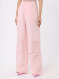 FORTE DEI MARMI COUTURE - Панталони - Pink Linen Pants - Love|Labels