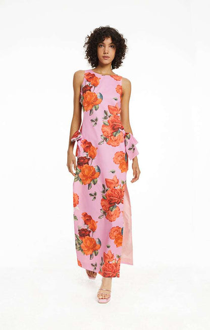 FORTE DEI MARMI COUTURE - Рокли - Pink Maxi Cut Out Dress - Love|Labels